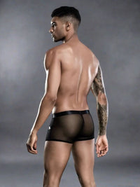 Μαύρο Wetlook Ανδρικό Boxer