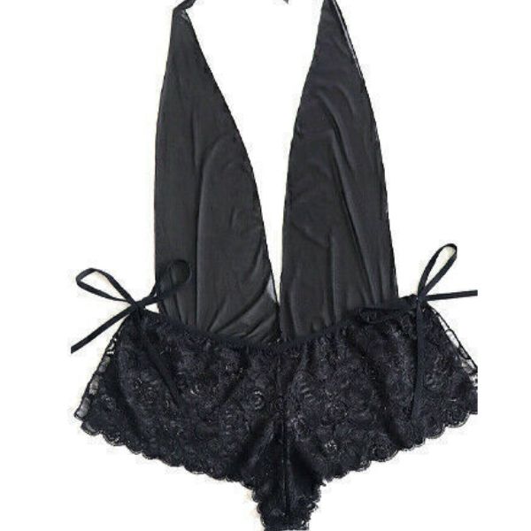 Εντυπωσιακό Body Halter Neck με Βαθύ Άνοιγμα