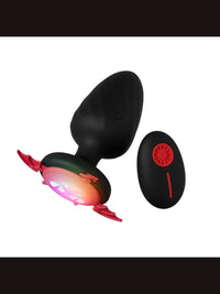 Sexy Little Devil Anal Plug με 12 Λειτουργίες Δόνησης και Ασύρματο Τηλεχειριστήριο😈