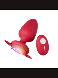 Sexy Little Devil Anal Plug με 12 Λειτουργίες Δόνησης και Ασύρματο Τηλεχειριστήριο😈