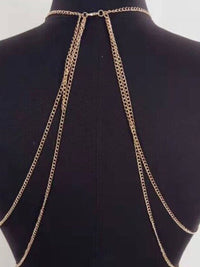 Sexy Top με Αλυσίδες και Strass για Μοναδικές Εμφανίσεις