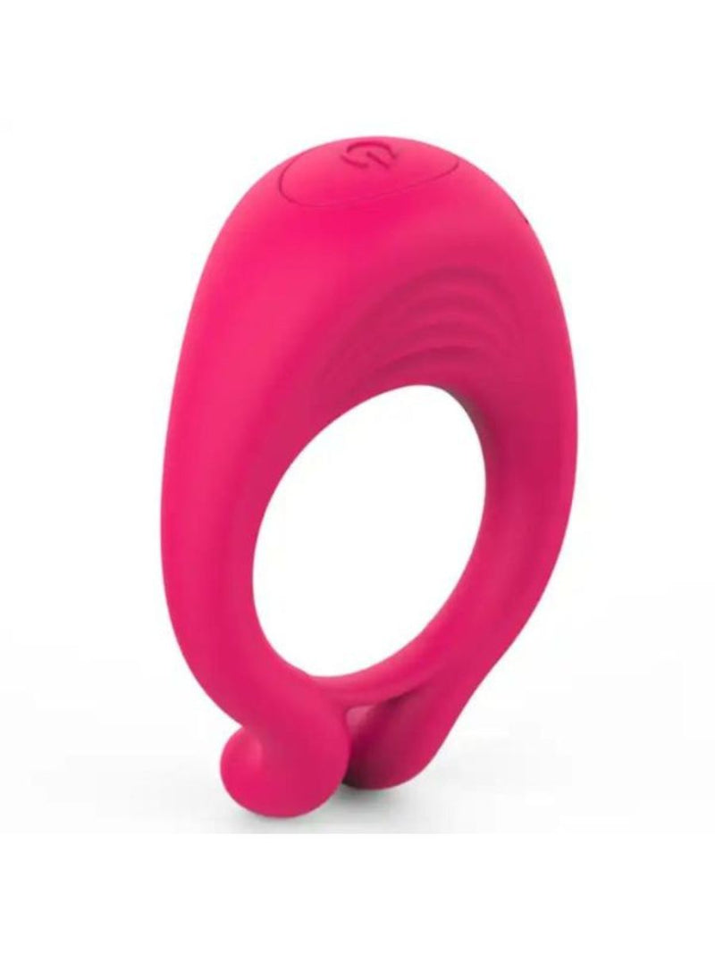 Ring vibrator από ιατρική σιλικόνη σε ροζ, μωβ και μαύρο – Juicy String