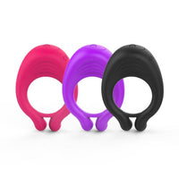 Ring Vibrator από Σιλικόνη σε 3 Χρώματα
