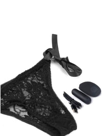 Sexy Μαύρο Wearable Panty Vibrator – Ασύρματο με Τηλεχειριστήριο