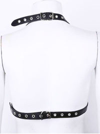 Γυναικείο Δερμάτινο Harness – Gothic Στήθους, One Size – Juicy String
